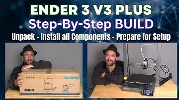 ENDER 3 V3 PLUS: Step By Step Assembly. - Creality FASTEST BIG 3D Printer