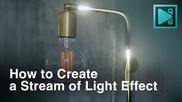 How to Create a Stream of Light Effect with Curve Lines Tool in VSDC