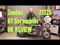 NEW Euro5 Zontes G1 Scrambler ZT125 UK REVIEW