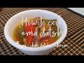 Cooking bhutan food  cuisine  ema datshi bhutanese dish  bhutan travel vlog