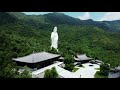 Guan yin statue at the tsz shan monastery  hong kong dji mavic mini