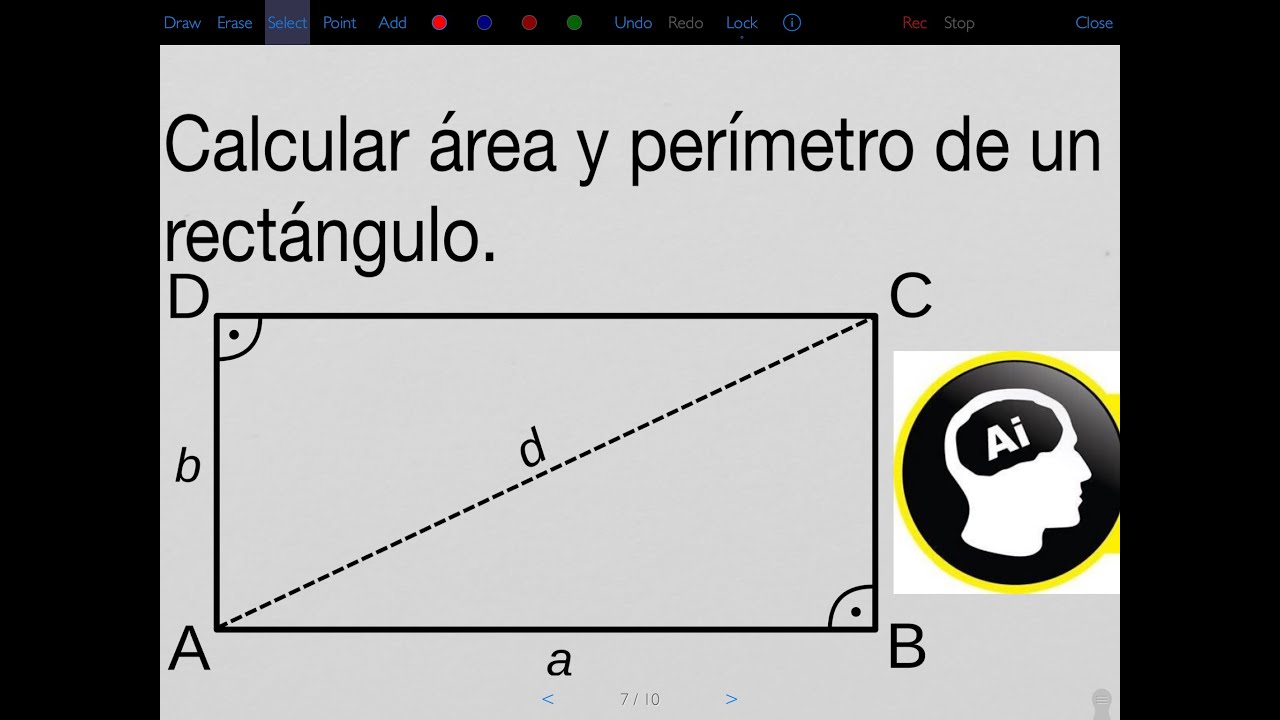 Perímetro de un rectángulo