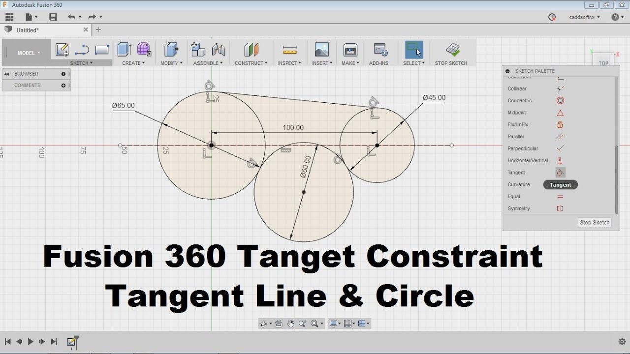 Fusion 360 Tic Tac Toe Drawing 