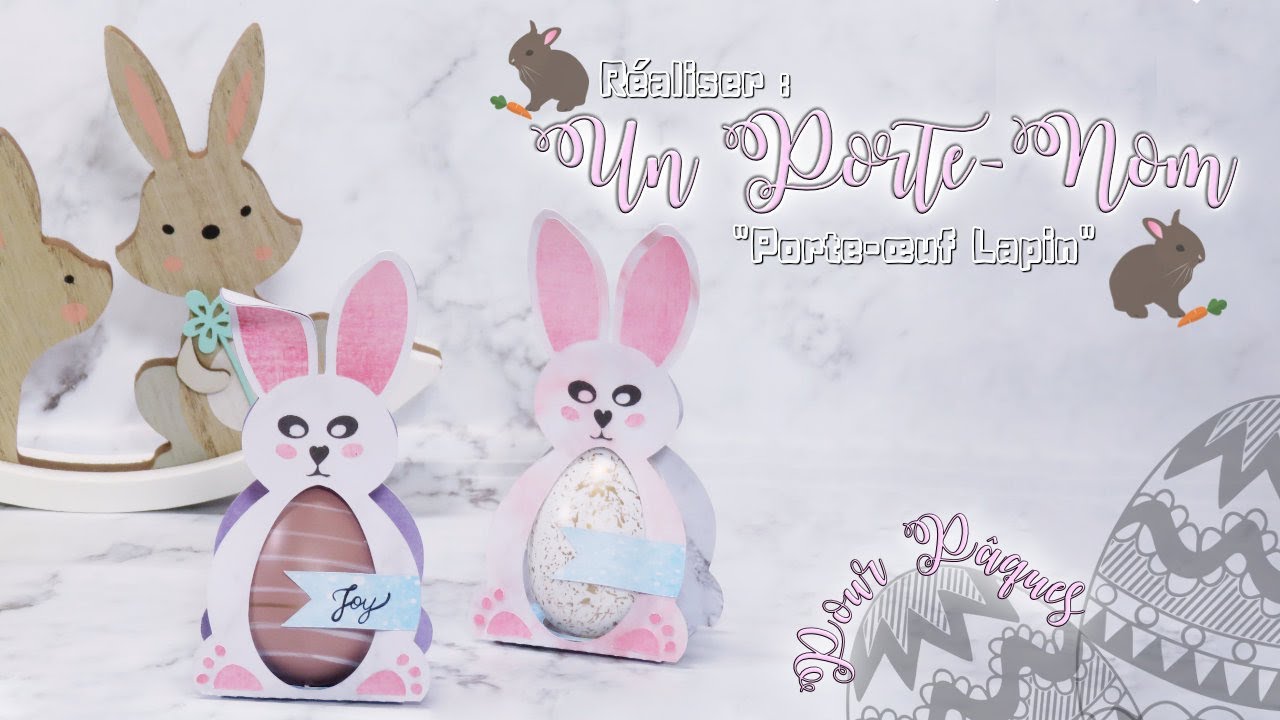 Kit DIY 'Creativ Company' Porte lapin de Pâques - La Fourmi creative