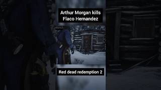 rdr 2 Killing Legendary winter outlaw in a standoff. #gaming #shorts