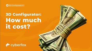 3D Configurator: How much it cost? #3dconfigurators  #costeffectiveness  #ecommerce  #salesboost #3d