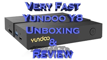 What a FAST Android TV Box   The Yundoo Y8!!
