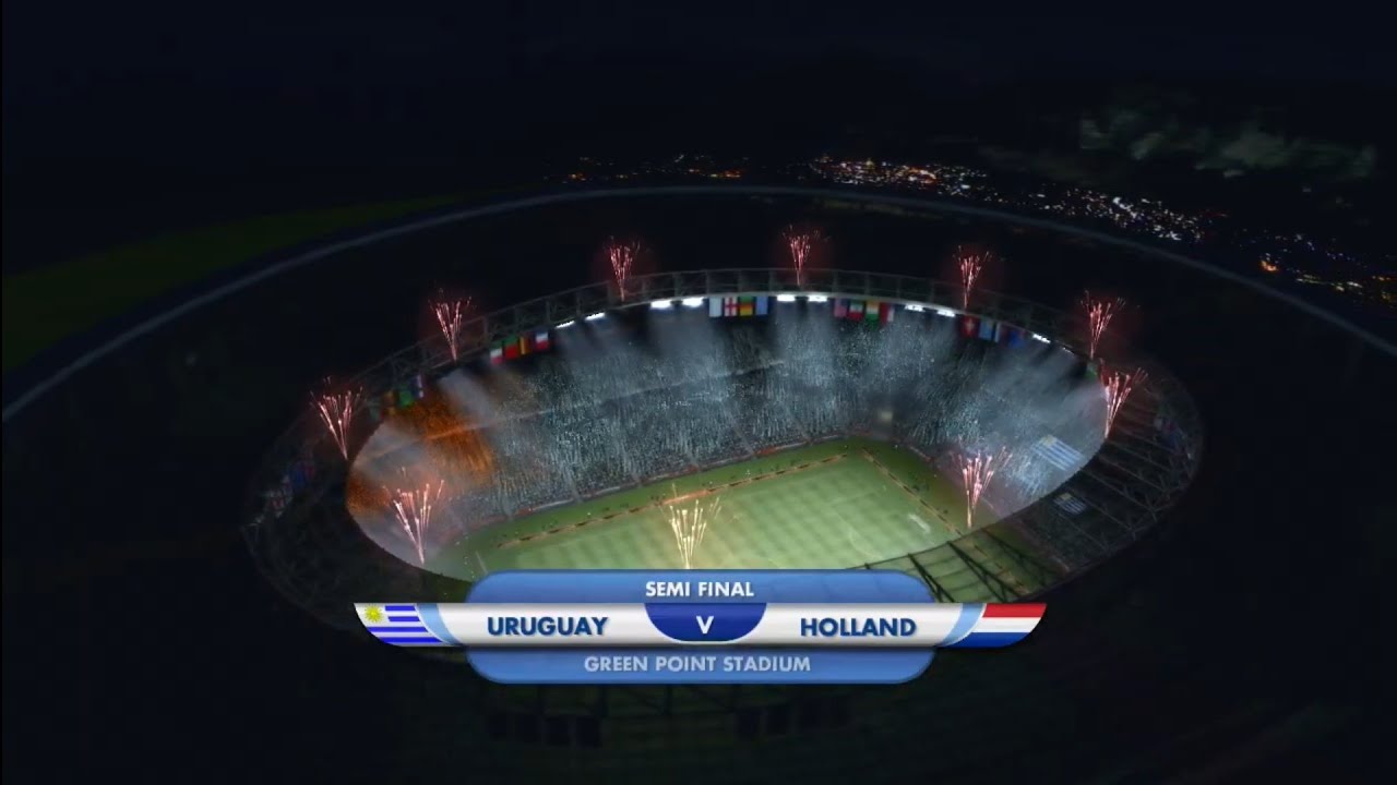 2010 FIFA World Cup Match 61 - Uruguay v Netherlands / Gameplay PlayStation 3 (PS3)
