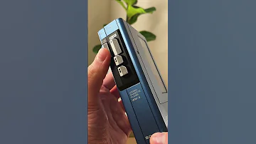 Retro Sony Stereo Walkman 