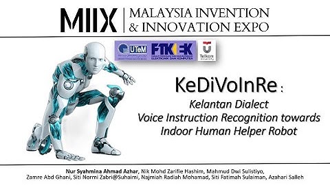 Kelantan Dialect Voice Instruction Recognition (KeDiVoInRe) | UTeM | Telkom University | MIIX2024