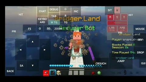 Reducing KB on Pojavlauncher without mouse and autoclicker shorts