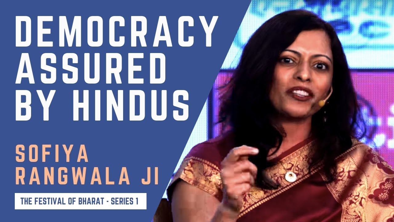 If Hindus Become a Minority, Say Goodbye to India's Democracy.” | Dr. Sofiya  Rangwala ji - YouTube