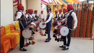 Deep new star Punjabi dhol group marriage function Ghaziabad