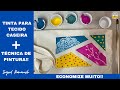 TRANSFORME SUAS ROUPAS EM OBRAS DE ARTE: APRENDA A PINTAR EM TECIDO COM TINTA CASEIRA