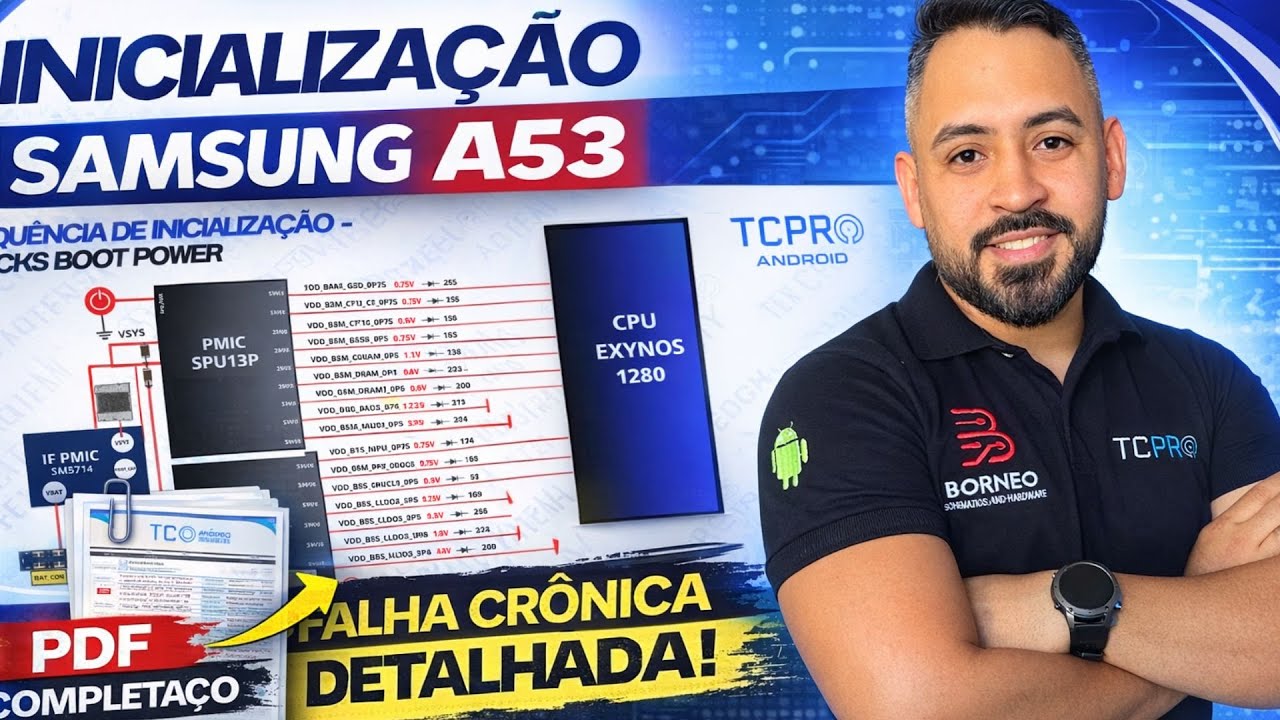 Sam A53 - Sequência de Inicialização + PDF