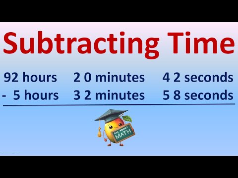 Subtraction of Time