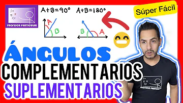 ¿Cómo resolver ángulos complementarios y suplementarios?