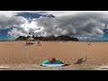 VR 360 5.7k Las teresitas Beach Tenerife