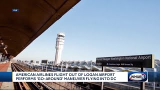 American Airlines flight out of Boston performs 'go-around' maneuver flying into DC