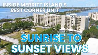 Sunrise to Sunset Views? 🌅 🌇 Inside Merritt Island's BEST Corner Unit