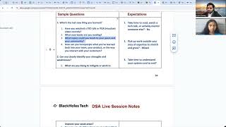DSA Session10 Amazon Behavior Interview part1