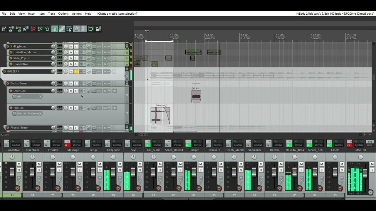 Buzzers and alarms sound effects design Cmart YouTube