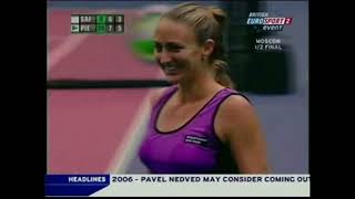 NEW Mary Pierce vs Dinara Safina Moscow Open Semi-final 2005