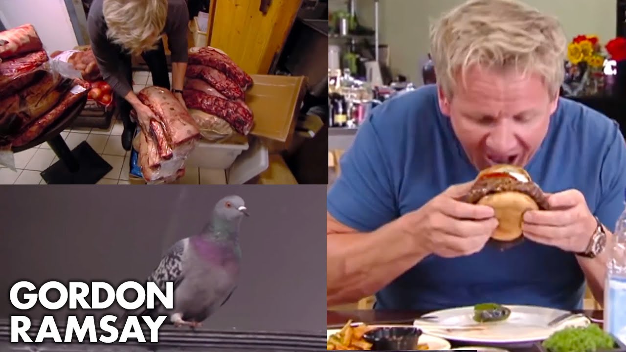 The Most Ridiculous Moments On Kitchen Nightmares | Gordon Ramsay