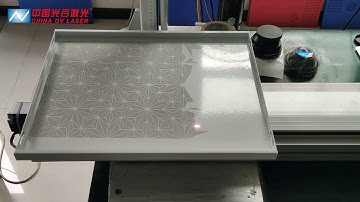 fiber laser marking machine with electric movable xy working table for larger marking area