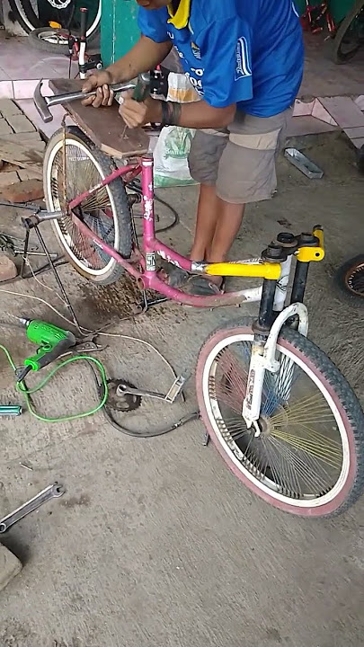 Renovasi sepeda drag !! 🩷