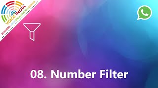 Number Filter | Voice India WhatsApp Software screenshot 2