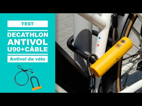 Test – Decathlon Elops U 900 : un antivol costaud très abordable -  Transition Vélo