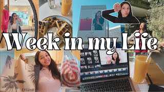 WEEK IN MY LIFE IN LA 🌴🩰🤩 // yoga class with Alo Moves, target & erewhon haul, + new pilates studio!