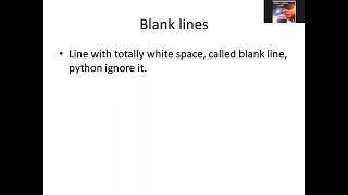 blank line in python|| define a blank line in python