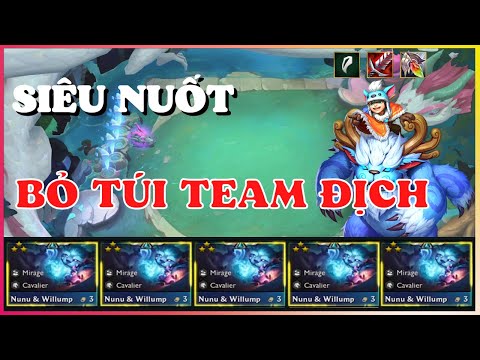 NUNU⭐⭐⭐GÂY HÀNG TẤN SÁT THƯƠNG CHUẨN MẠ VÀNG CHIẾN BINH RỒNG CARRY ĐTCL MÙA 7 | TFT SET 7