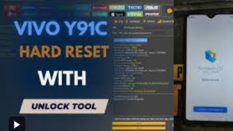 Vivo Y91C | [1820] hard Reset | Unlock Tool ✔️ One Click | Don 2024