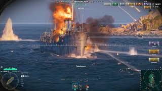 World of Warships gameplay