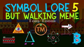 Symbol Lore 5. Continuation Dr. Livesey Walking Meme | Symbol Alphabet Lore animation