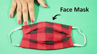 Mask बनाना सीखे  How To Make A Fabric Face Mask At Home | DIY face mask