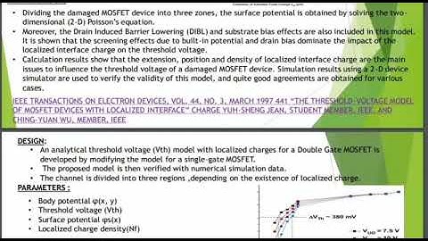 Analytical Threshold Voltage Model of JunctionlessDouble-Gate MOSFETs With Localized Charges