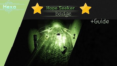 Hope Seeker badge [Killstreak swords v4]