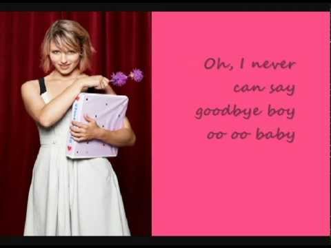 Glee Cast - Never Can Say Goodbye Lyrics AZLyricscom