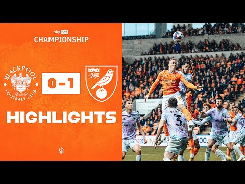 Blackpool Norwich Goals And Highlights