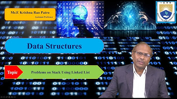 Problems on Stack Using Linked List by Mr. E Krishna Rao Patro