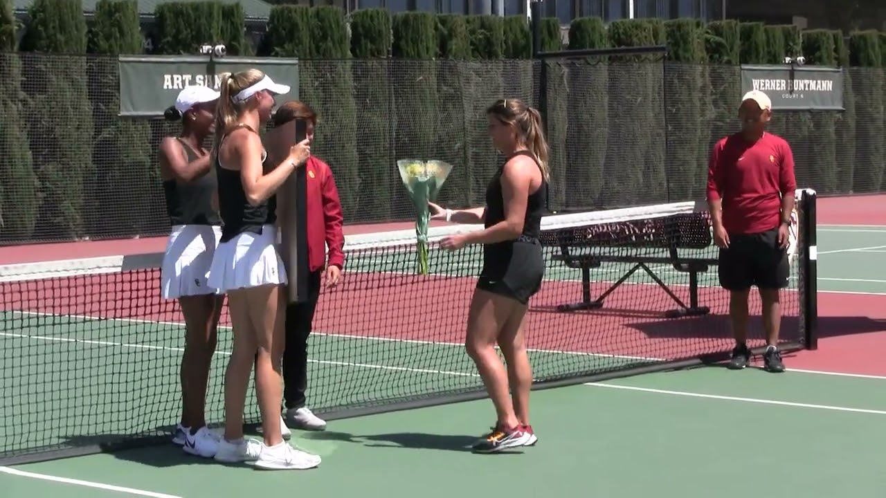 trojancandy.com:  See the entire 2022 Women of Troy Senior Tennis Salute.
