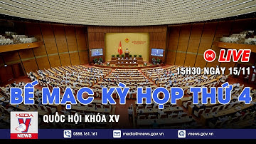🔴[TRỰC TIẾP] Bế mạc kỳ họp thứ 4, Quốc hội khóa XV ngày 15/11 - VNEWS