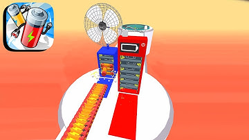 Battery Run 3D ​- All Levels Gameplay Android,ios (Levels 175-176)