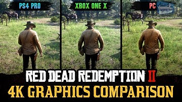 Red Dead Redemption 2 4K Comparison - PC / PS4 Pro / Xbox One X