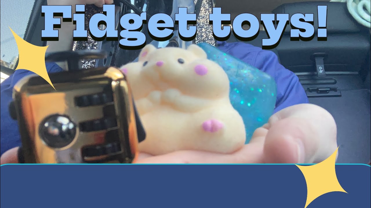 Showing u my fidget toys while in a roadtrip!🚗