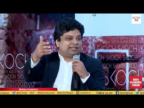 Dhiraj Nayyar at the SKOCH Summit: India Economic Forum